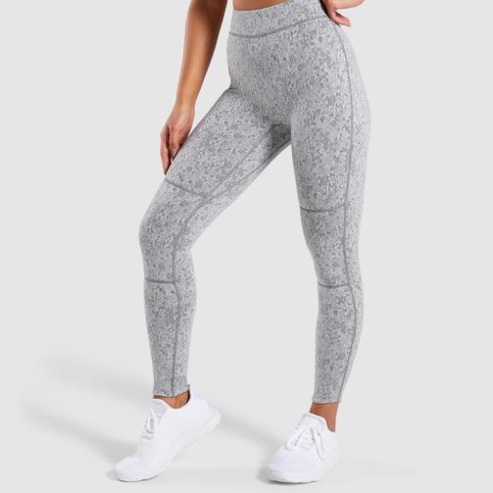 Gymshark Fleur Texture Leggings NWT